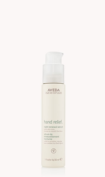hand relief™ night renewal serum | Aveda