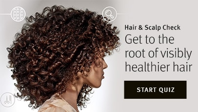 Click to customize your hair care and take our hair and scalp check quiz