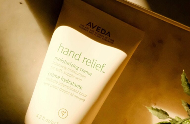 Aveda hand relief moisturizing creme.