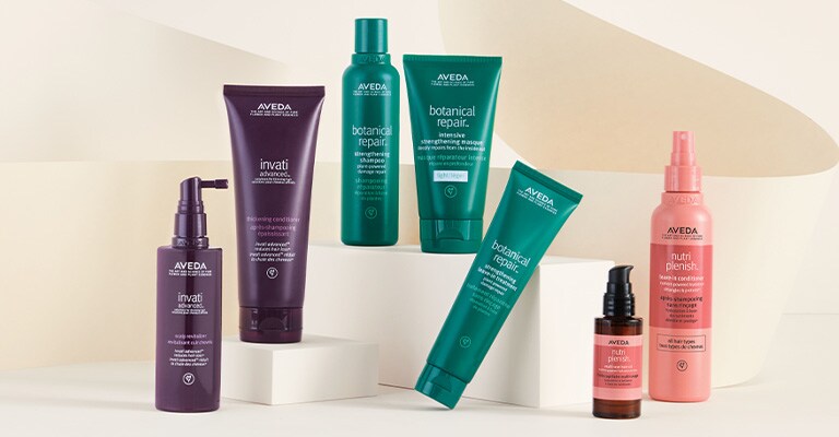 Shop Aveda hair care heroes