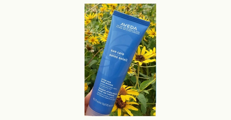 step 2: use sun care after-sun hair masque