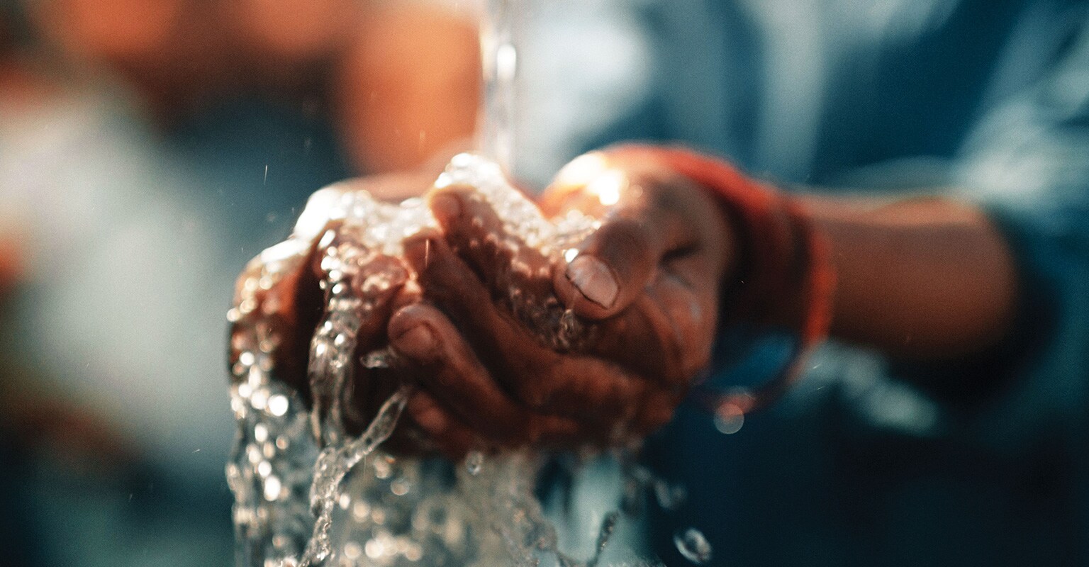 Watch our video to learn more about Aveda's partnership with charity: water