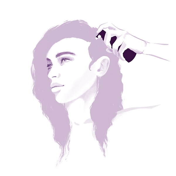 Step 4: Apply invati advanced scalp revitalizer directly to scalp, as directed. Style as desired.