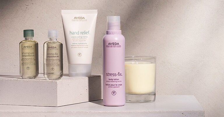 Shop Aveda Essentials with 20% off + free shipping on all orders
