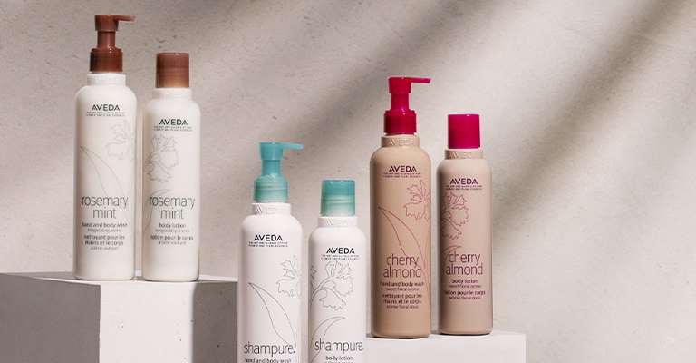 Shop Aveda Essentials with 20% off + free shipping on all orders