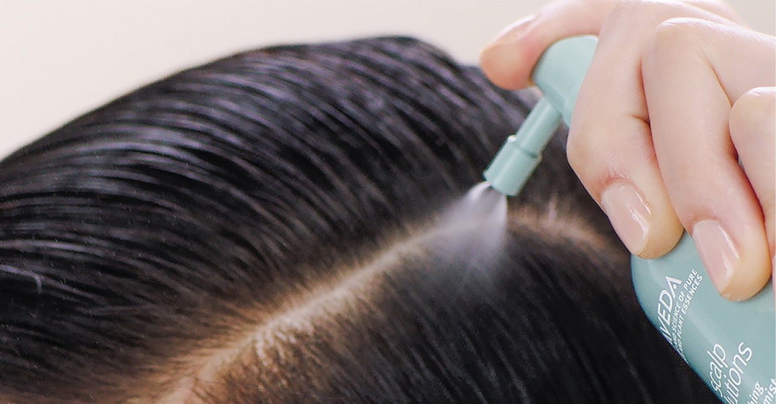 How to use scalp solutions refreshing protective mist