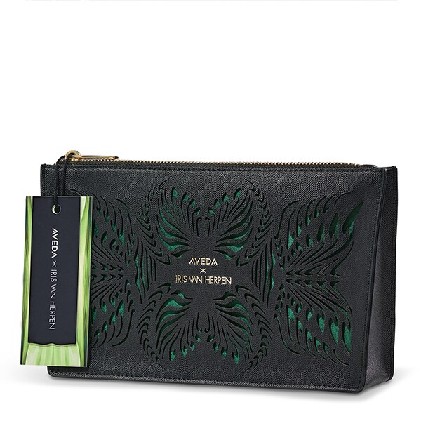 Limited-edition Aveda x Iris van Herpen cosmetic pouch