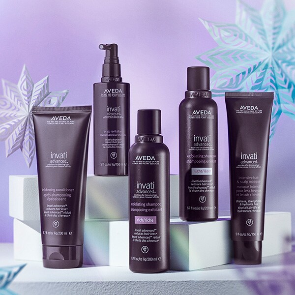 Strengthen thinning hair with invati advanced hair care