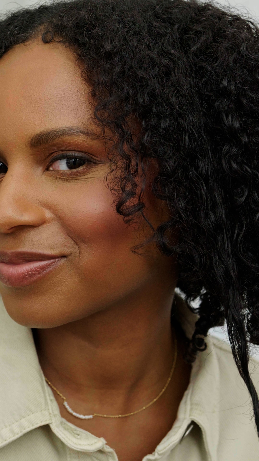 Take a peek inside our curl routine