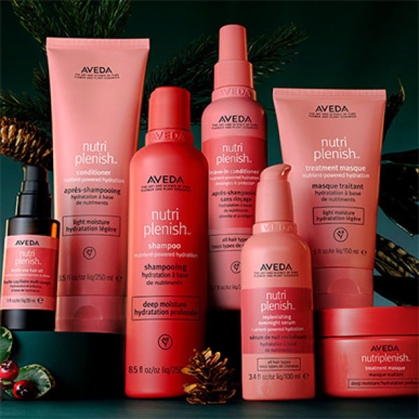 Shop Aveda's nutriplenish hair care & styling collection to hydrate and nourish