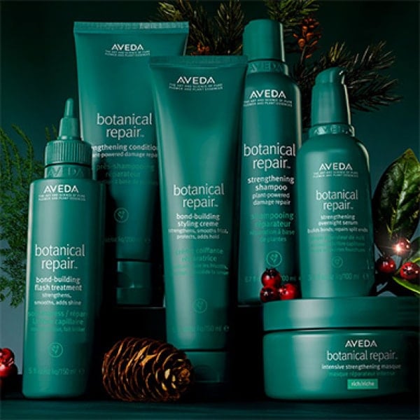 Shop Aveda's botanical repair hair care & styling collection to strengthen and repair