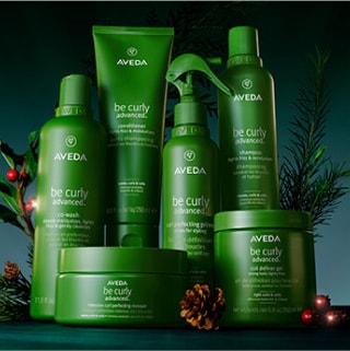 Shop Aveda's be curly advanced hair care & styling collection for curls, coils and waves