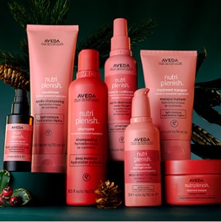 Shop Aveda's nutriplenish hair care & styling collection to hydrate and nourish