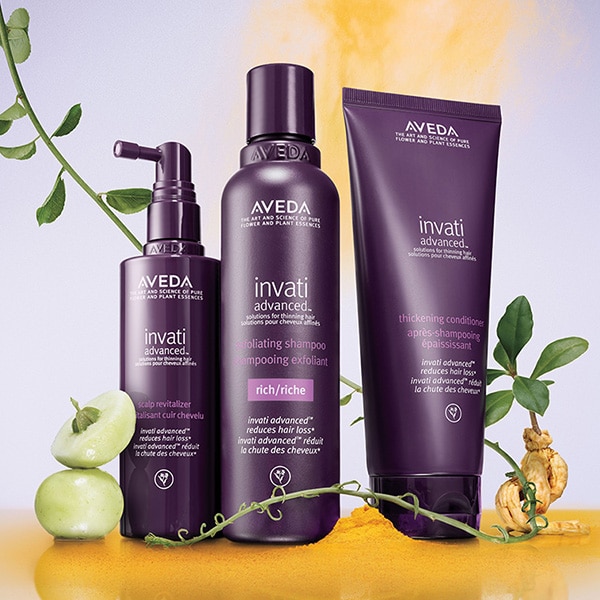 Strengthen thinning hair with invati advanced hair care