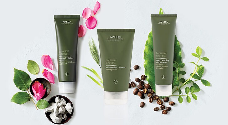 free full-sizes including 3 botanical kinetics products on top of a bed of pink and green flowers.