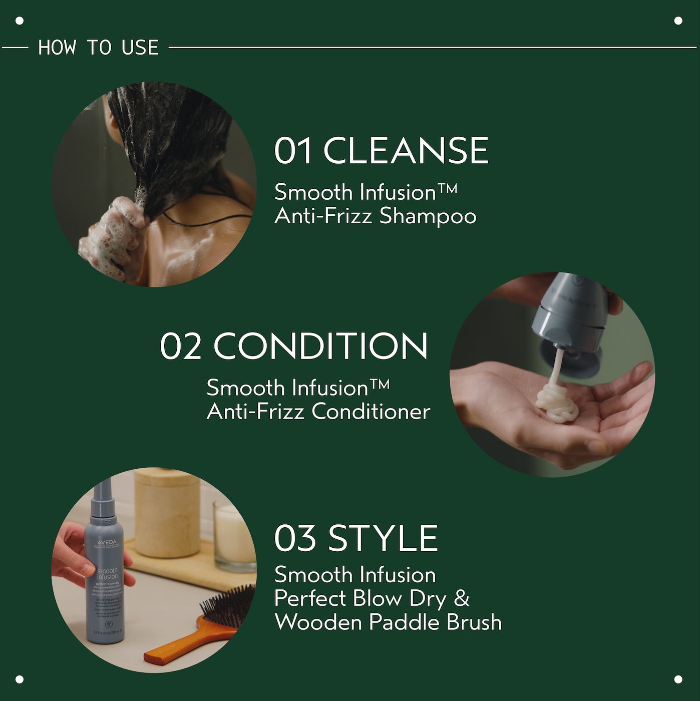 smooth infusion<span class="trade">™</span> anti-frizz shampoo, 1.7 fl oz/50 ml - travel size