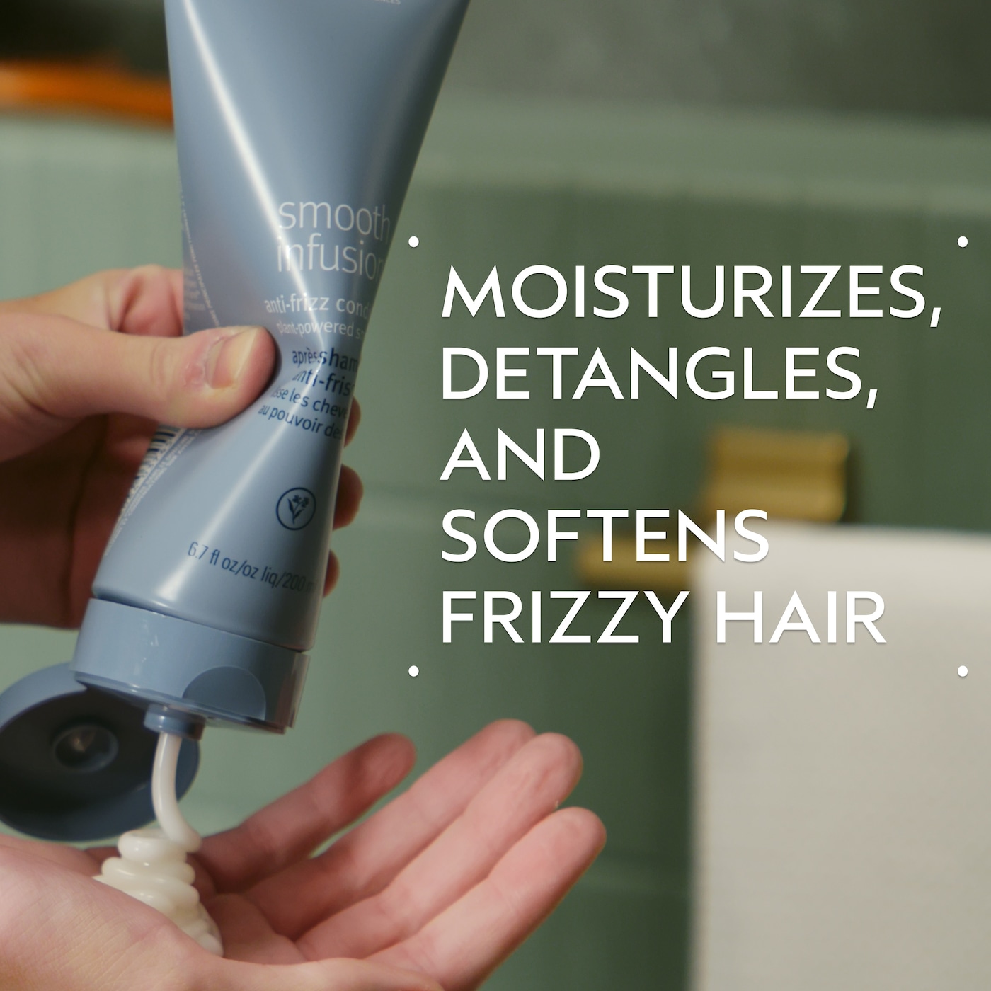 smooth infusion<span class="trade">&trade;</span> anti-frizz conditioner