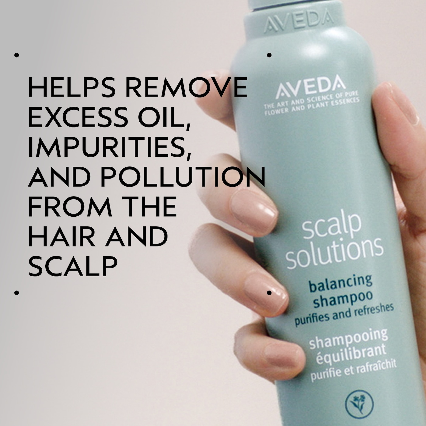 scalp solutions balancing shampoo, 1.7 fl oz/50 ml - travel size
