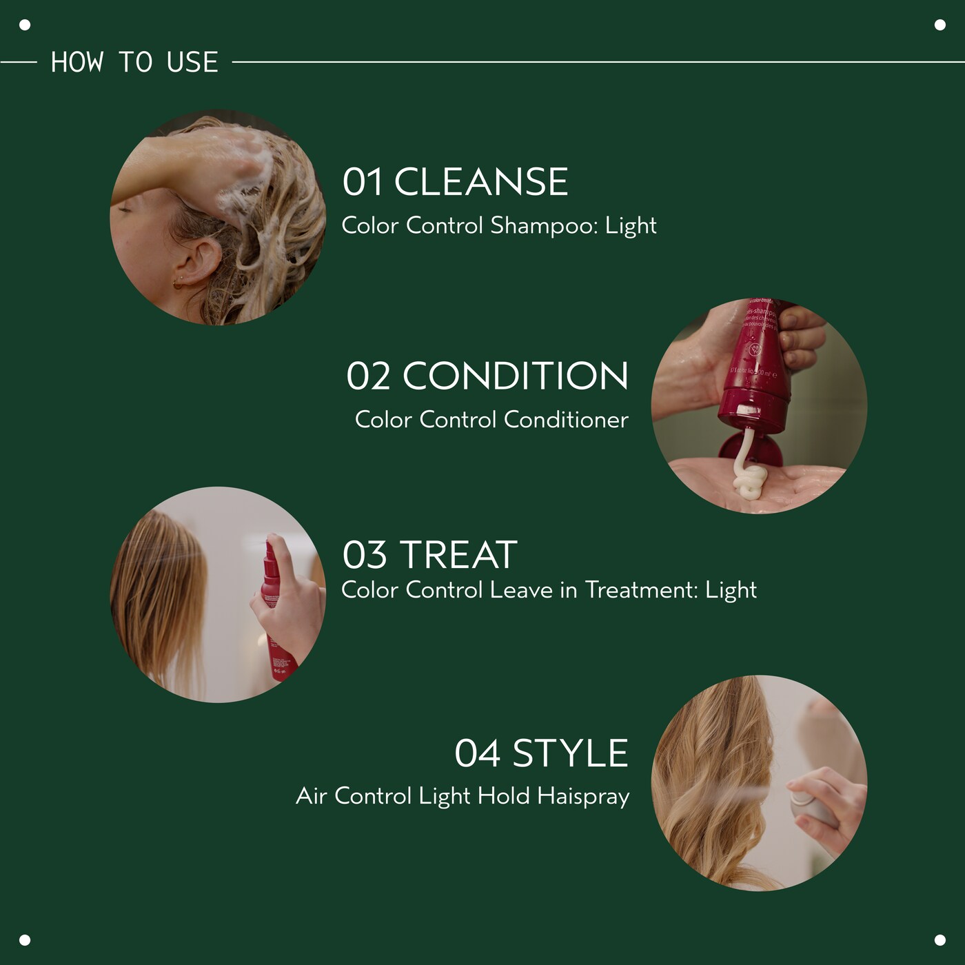 color control light shampoo