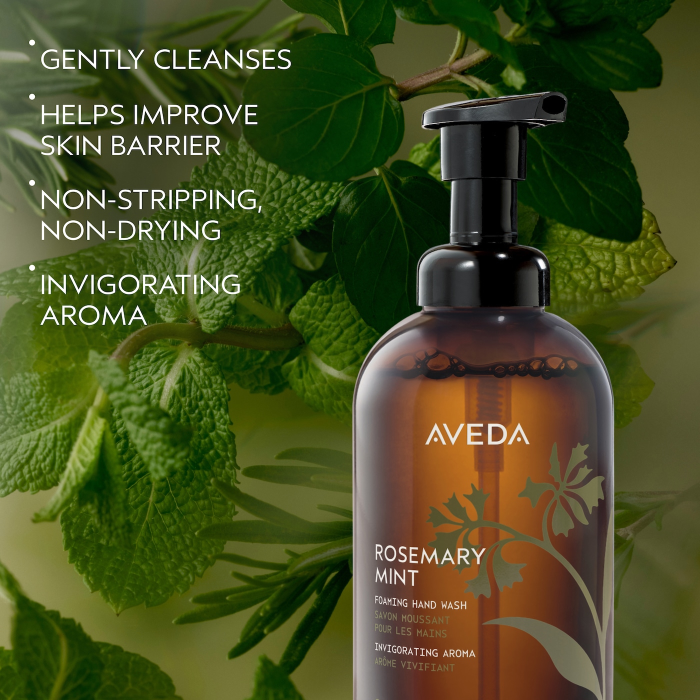 Rosemary Mint Foaming Hand Wash, 8.1 fl oz/240 ml
