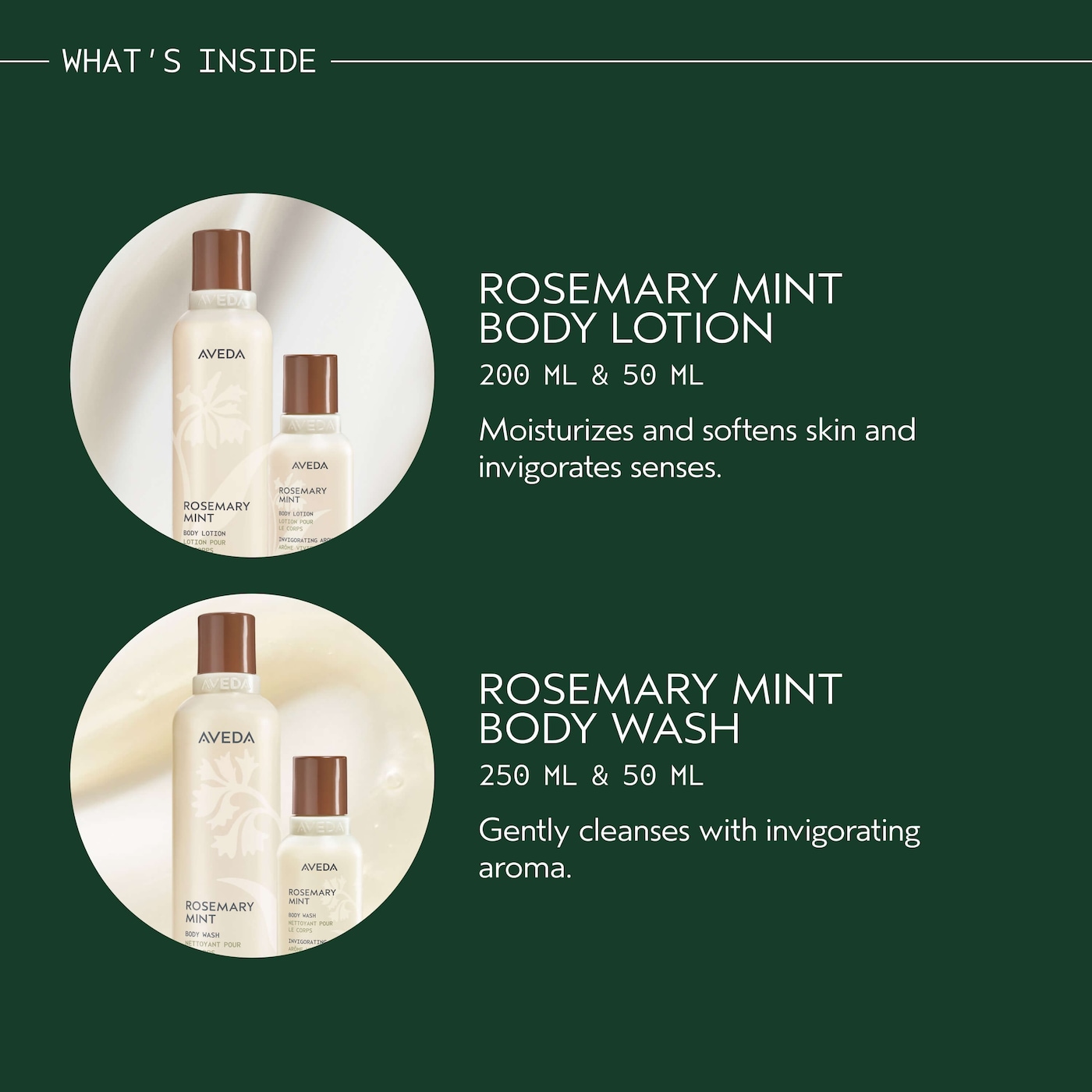 Gift of Awakening Rosemary Mint Body Set