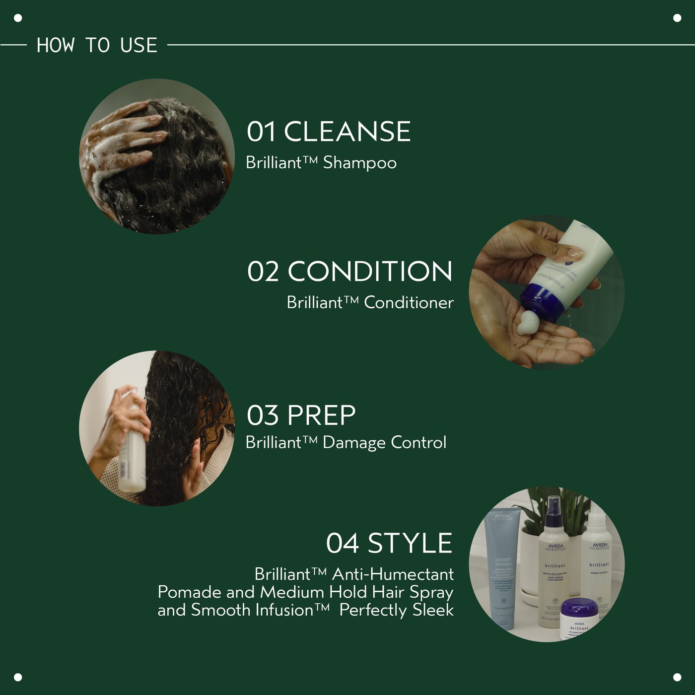 Brilliant™ Shine Boosting Shampoo for softness, shine and deep cleansing