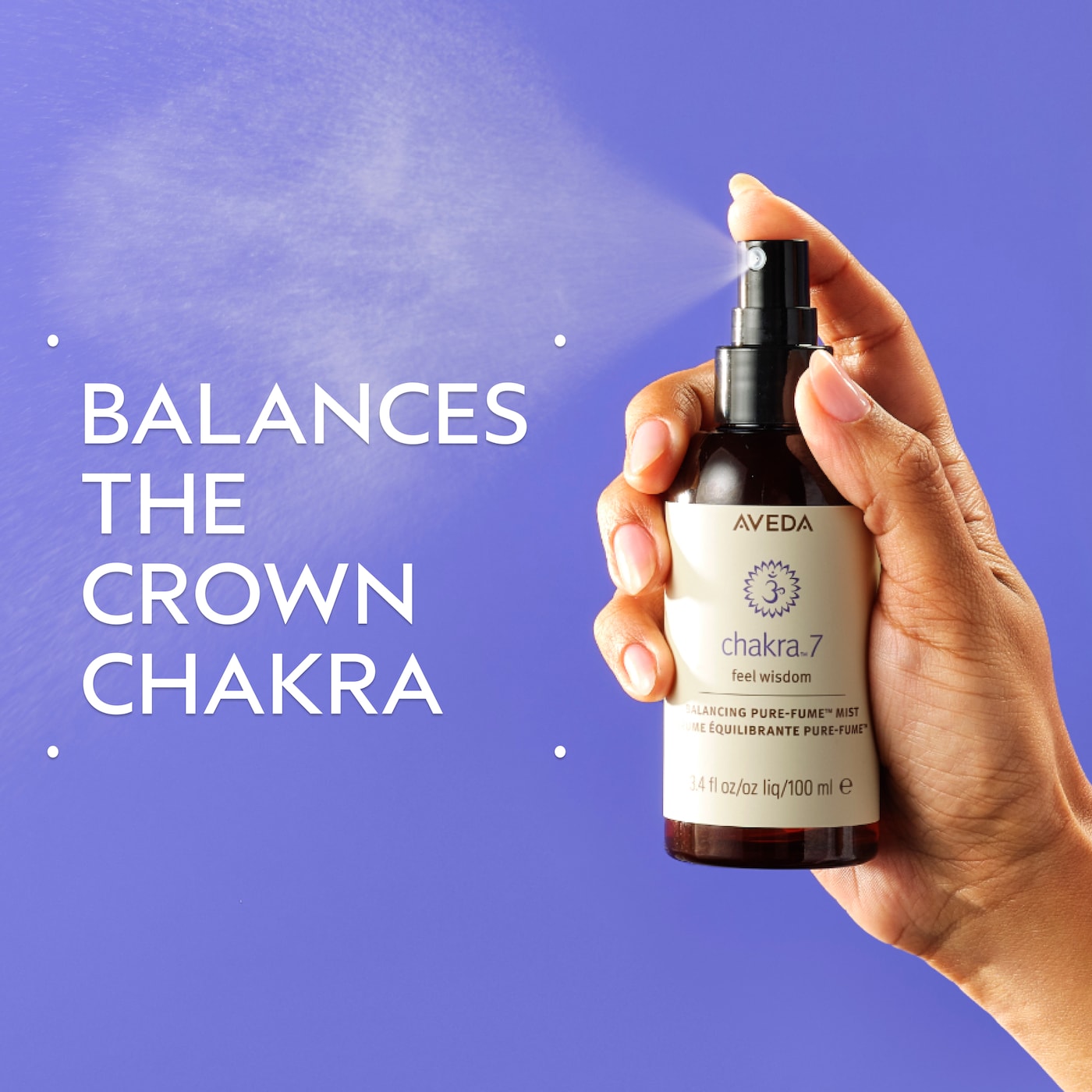 chakra<span class="trade">&trade;</span> 7 balancing pure-fume<span class="trade">&trade;</span> mist wisdom