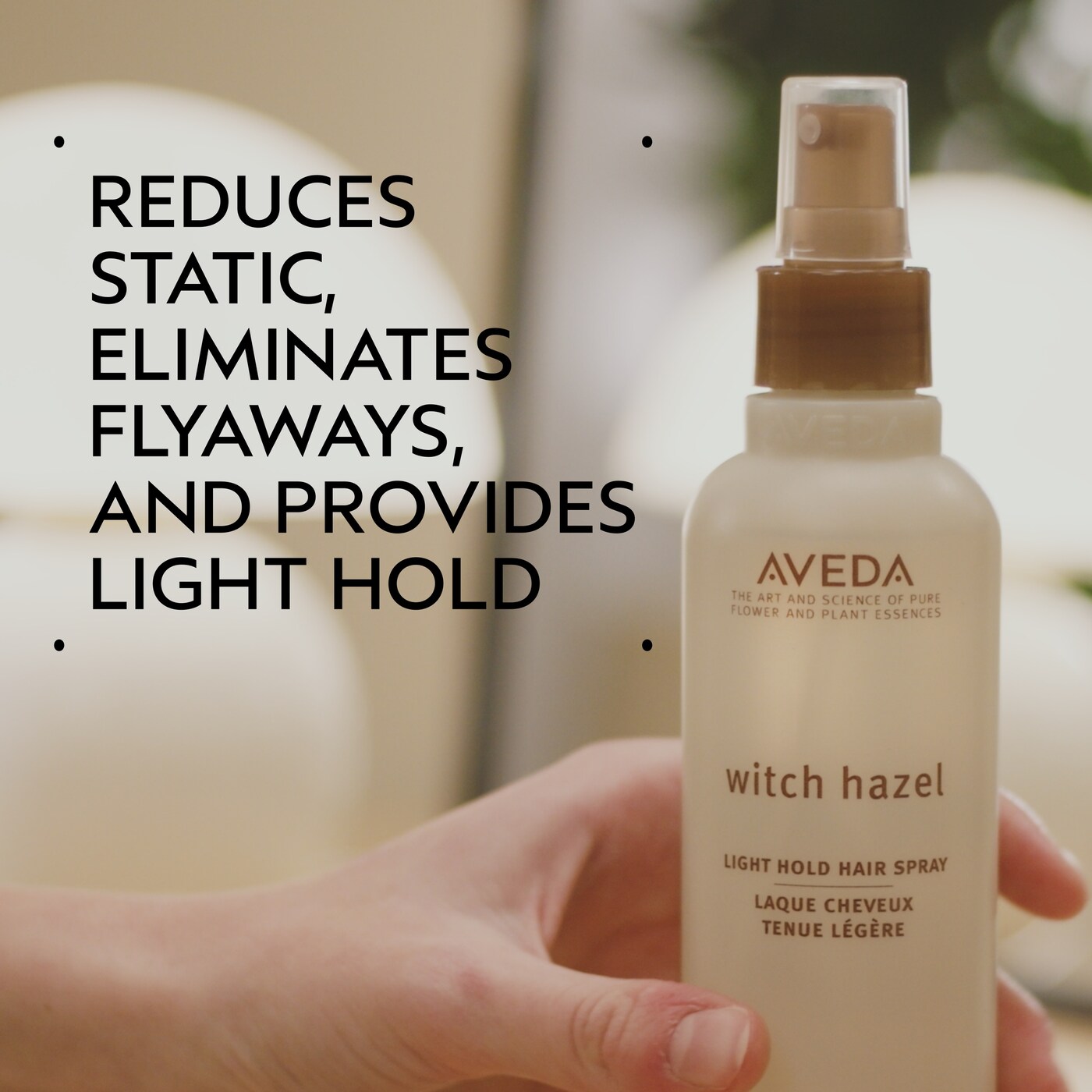 witch hazel hair spray
