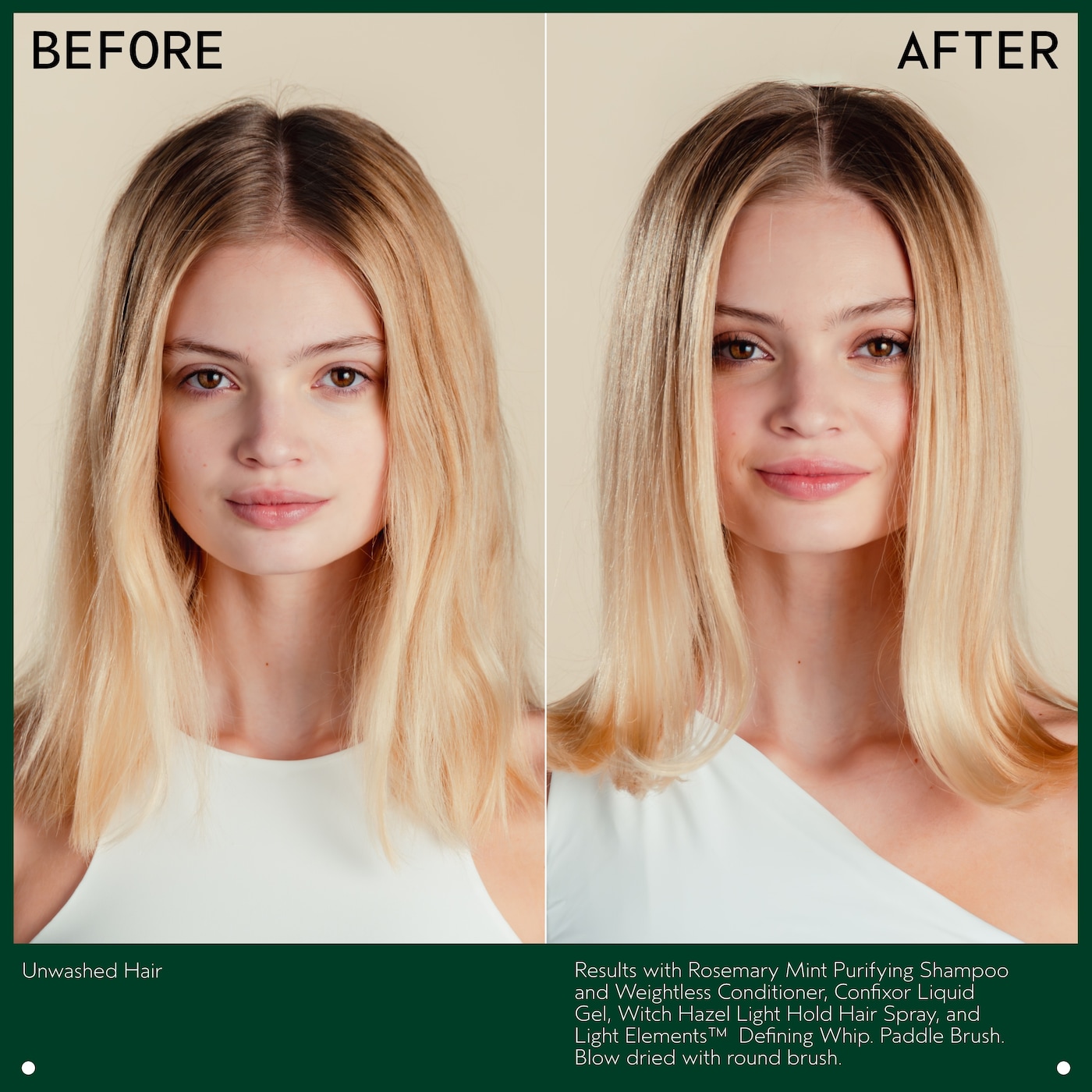 witch hazel hair spray