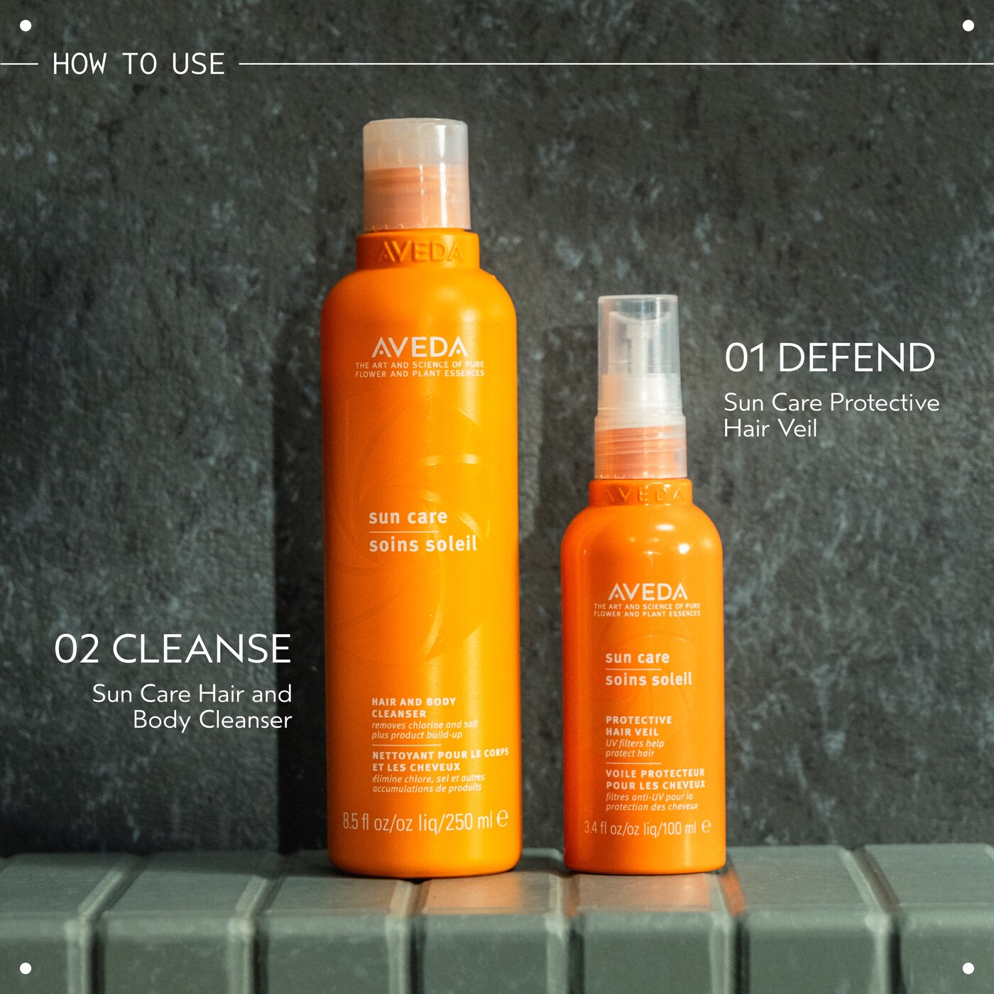sun care hair and body cleanser