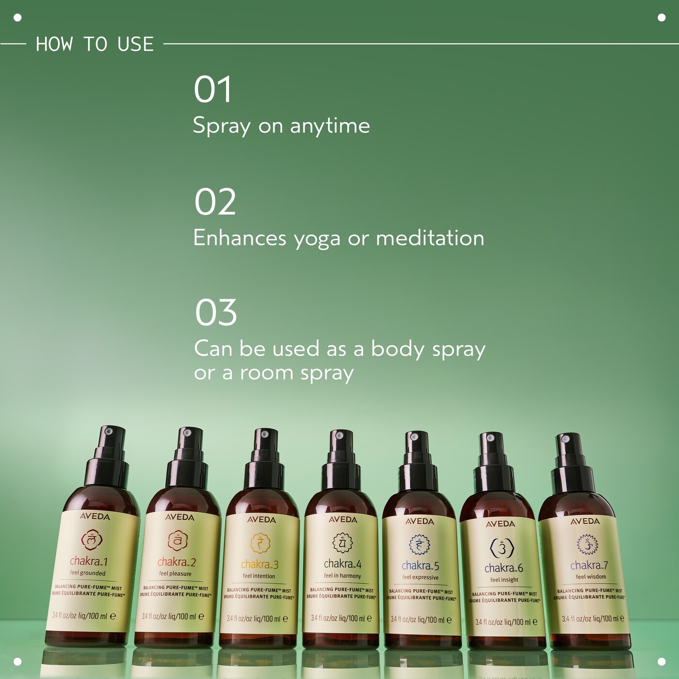 chakra<span class="trade">&trade;</span> 3 balancing pure-fume<span class="trade">&trade;</span> mist intention