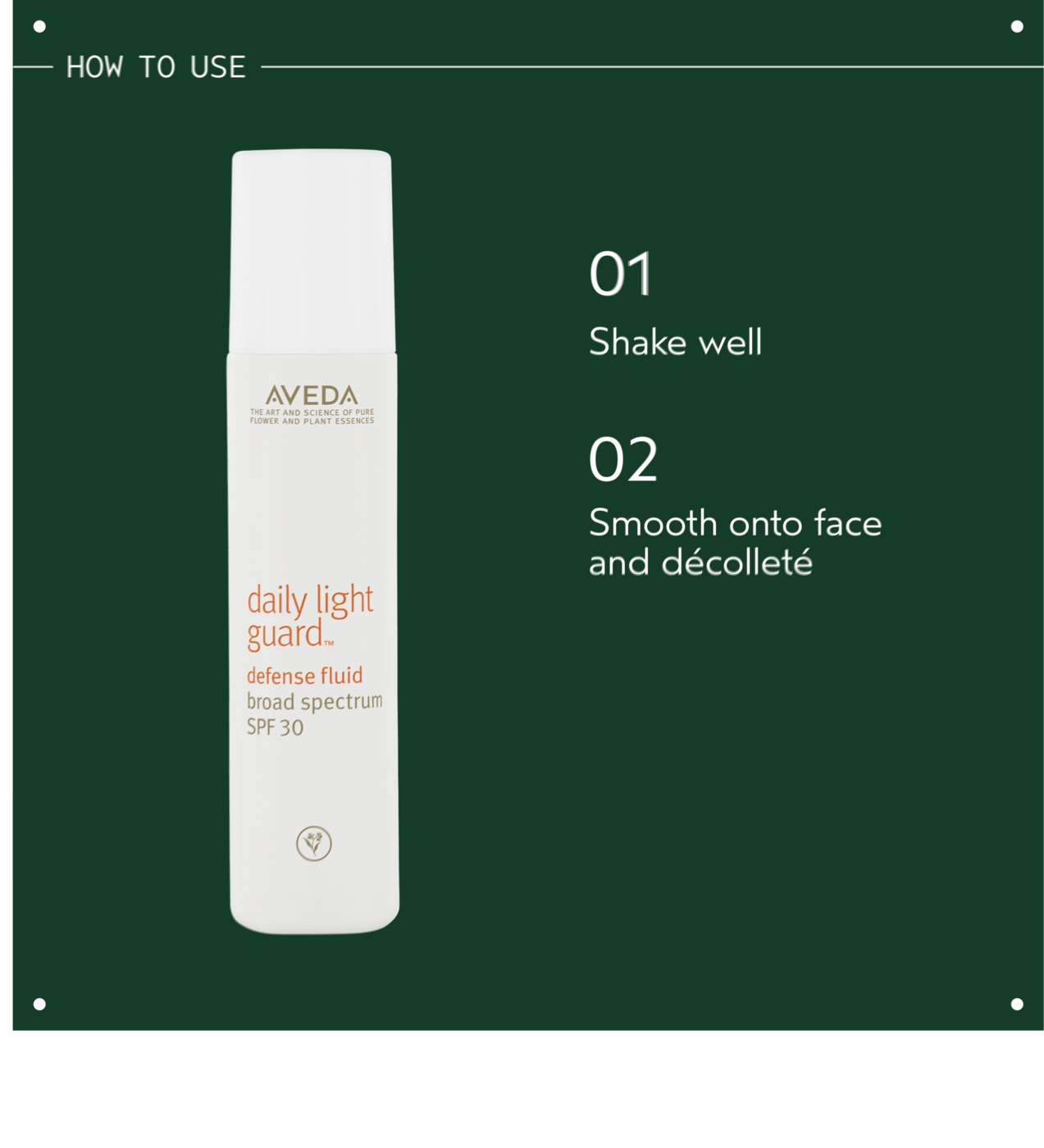 daily light guard<span class="trade">&trade;</span> defense fluid broad spectrum spf 30