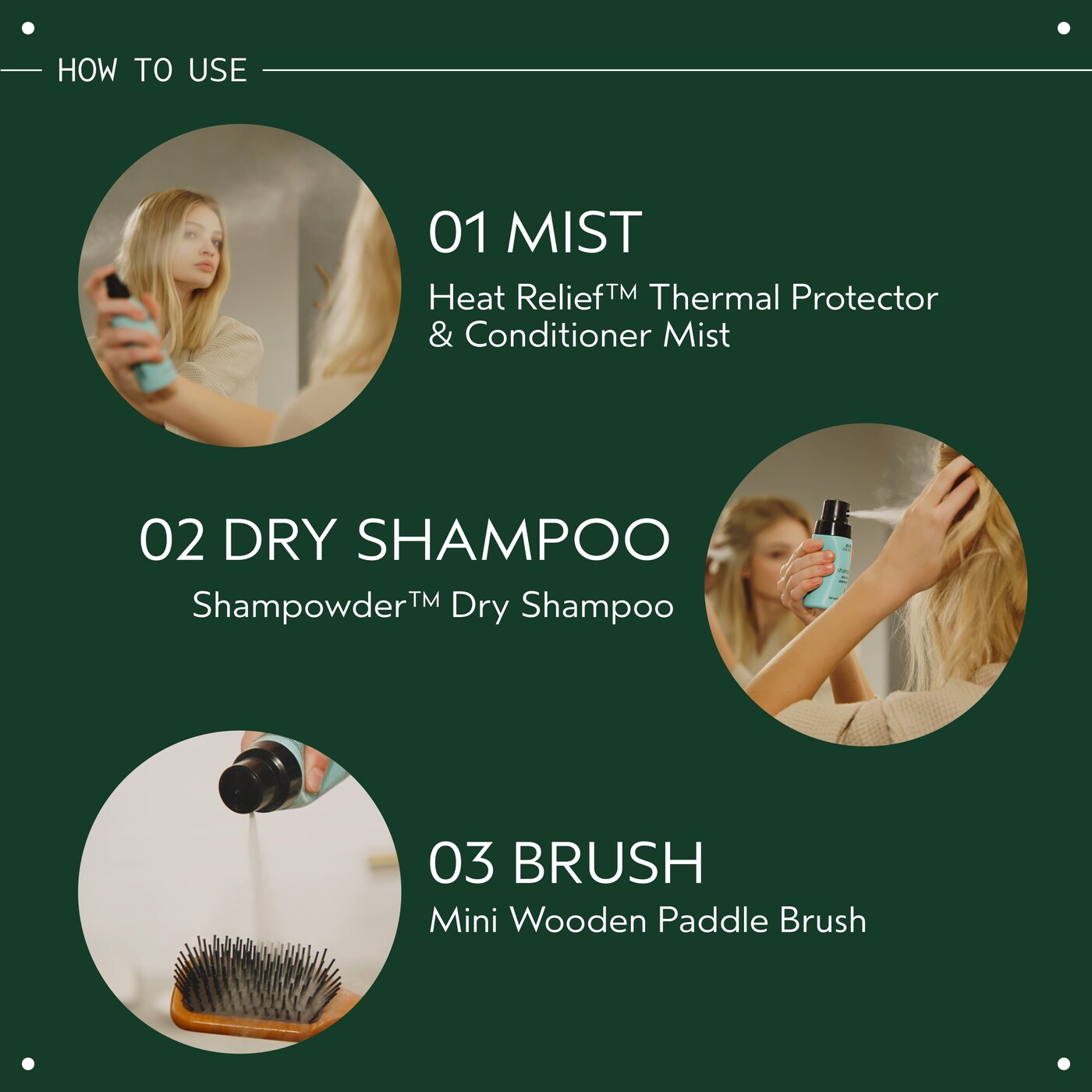 shampowder<span class="trade">&trade;</span> dry shampoo