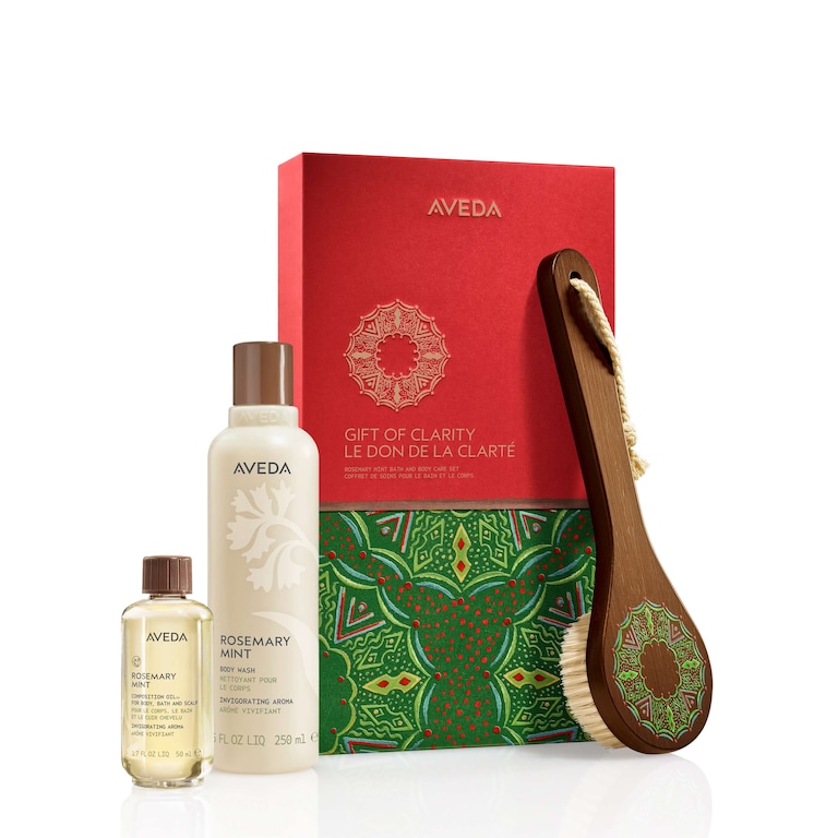 Gift of Clarity Rosemary Mint Bath & Body Set, 3-piece set