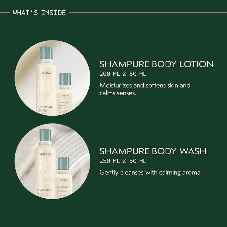 Gift of Tranquility Shampure™ Body Set, 4-piece set