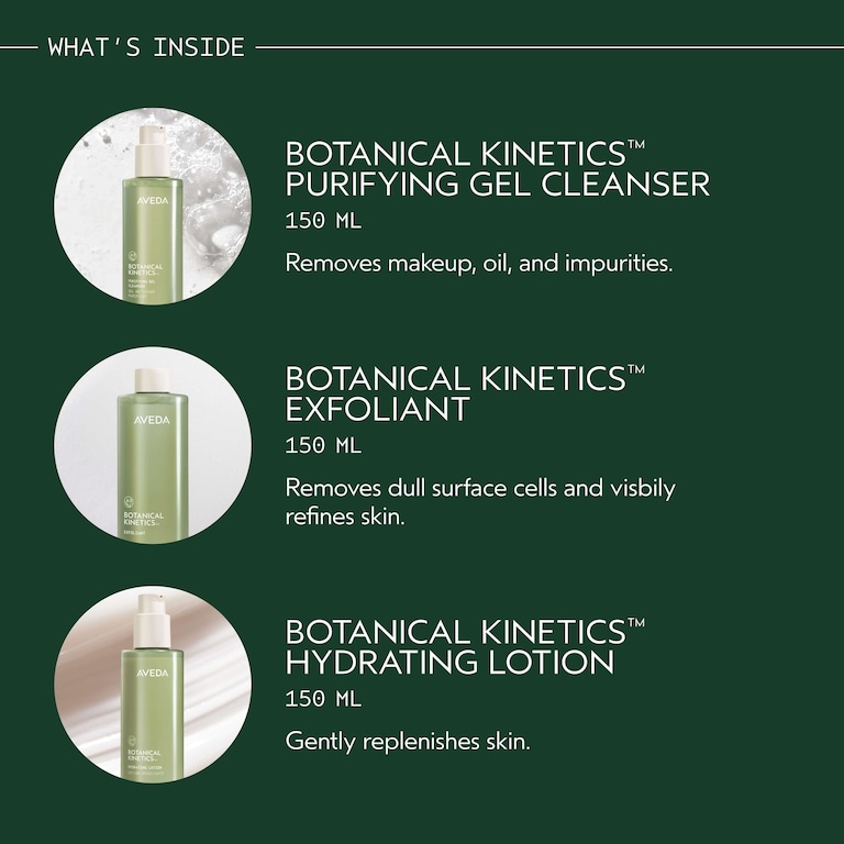 Gift of Renewal Botanical Kinetics™ Essentials Skin Care Set, 3-piece set