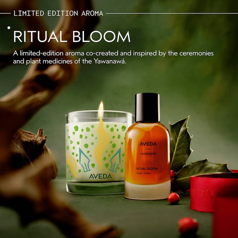 Ritual Bloom Vegan Soy Wax Candle, 7.8 fl oz/230 ml