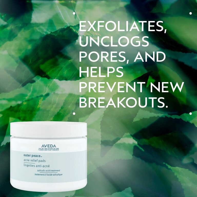 outer peace™ acne relief pads, 50 pads