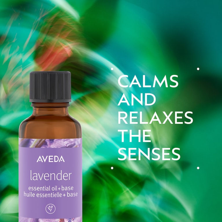 lavender essential oil + base for body and bath, 1 fl oz/30 ml