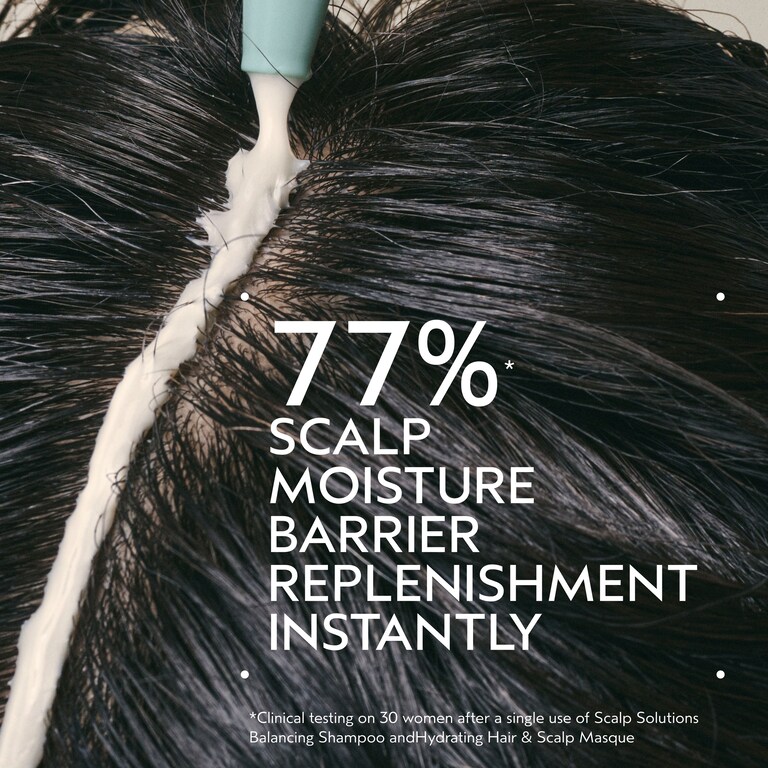scalp solutions hydrating scalp & hair masque, 5 fl oz/150 ml
