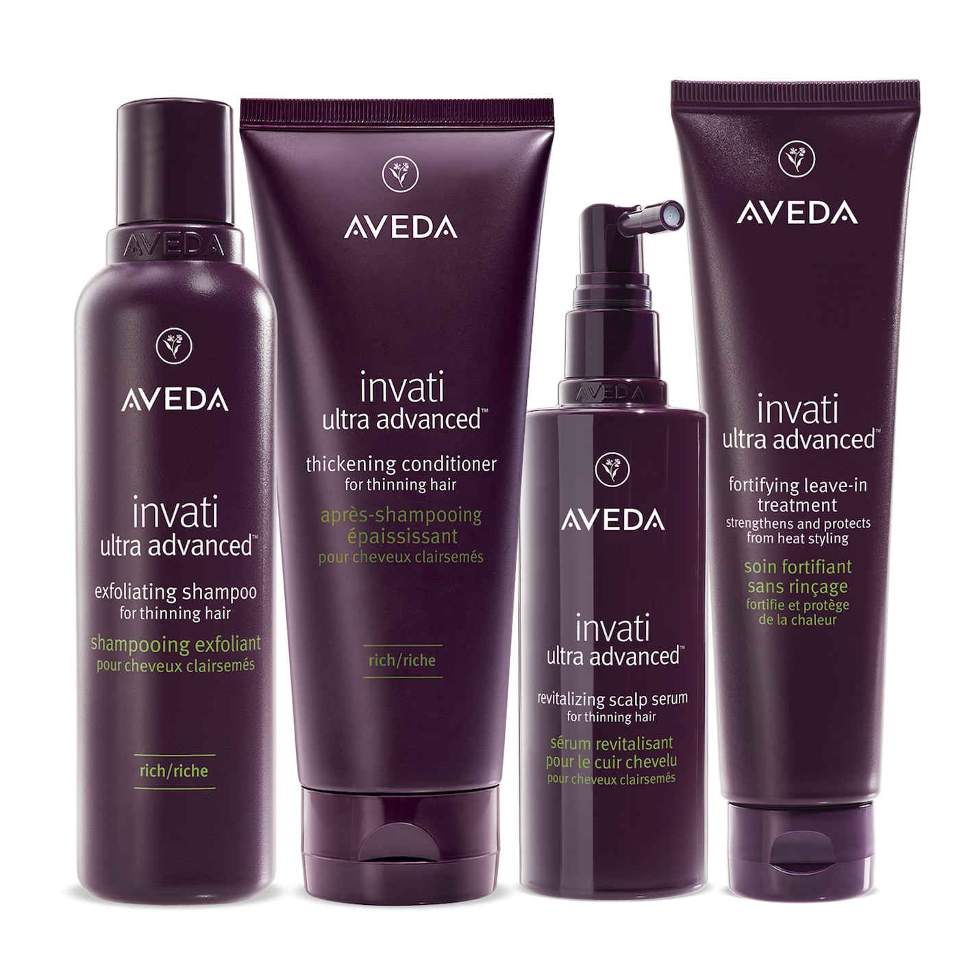 invati ultra advanced™ rich system for thinning hair, set ($205 value)