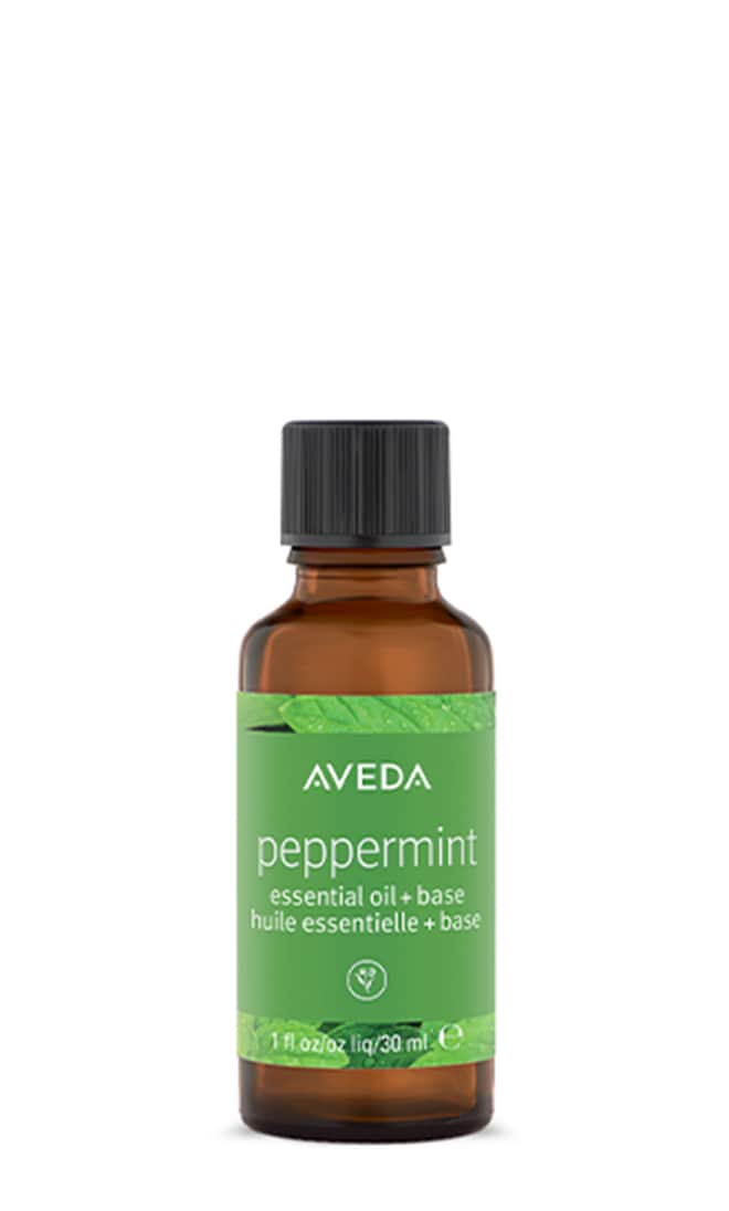 peppermint essential oil + base