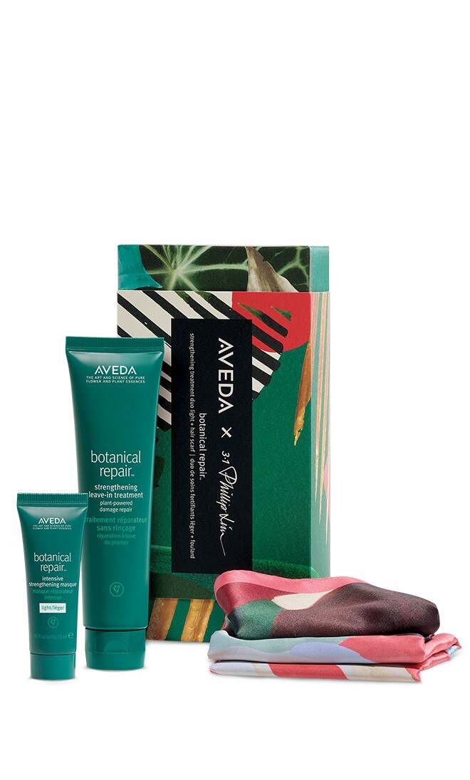 botanical repair<span class="trade">&trade;</span> strengthening treatment duo light and hair scarf