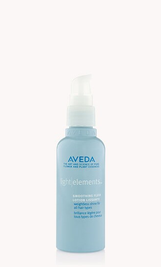 smooth infusion smooth hair frizz straightening hair aveda light elements smoothing fluid
