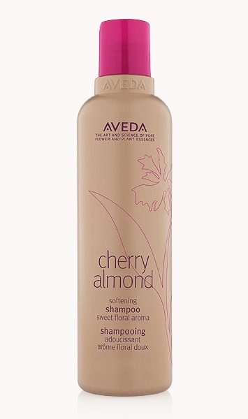 AVEDA cherry almond softening shampoo - come discover Over 50 Daily Beauty: Gentle Rhythms for Skin, Makeup & Hair As Well As Quotes to Pin and Outfit Ideas.