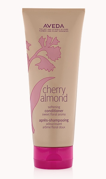 AVEDA cherry almond softening conditioner - come discover Over 50 Daily Beauty: Gentle Rhythms for Skin, Makeup & Hair As Well As Quotes to Pin and Outfit Ideas.