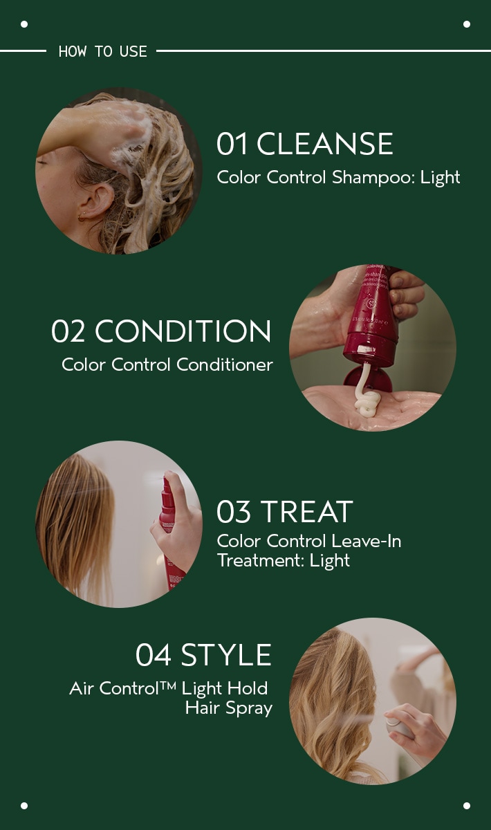 color control leave-in treatment: light