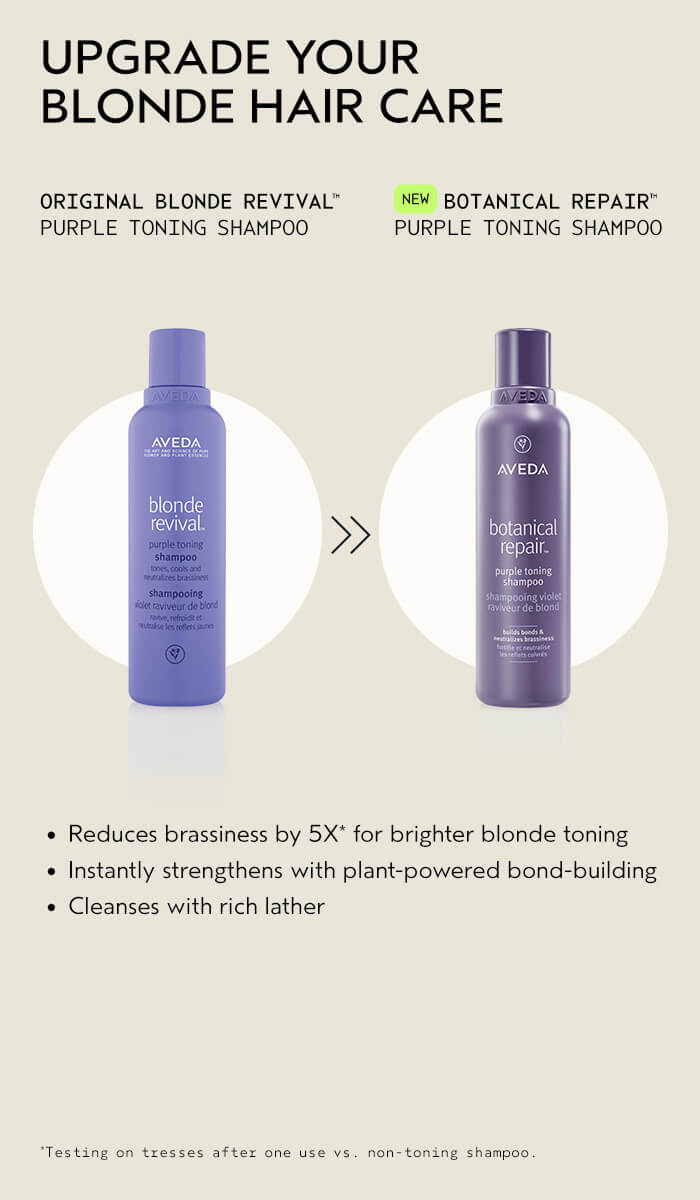 botanical repair<span class="trade">&trade;</span> purple toning shampoo