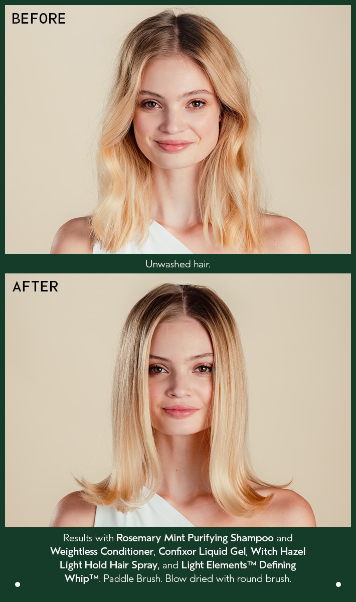 witch hazel hair spray