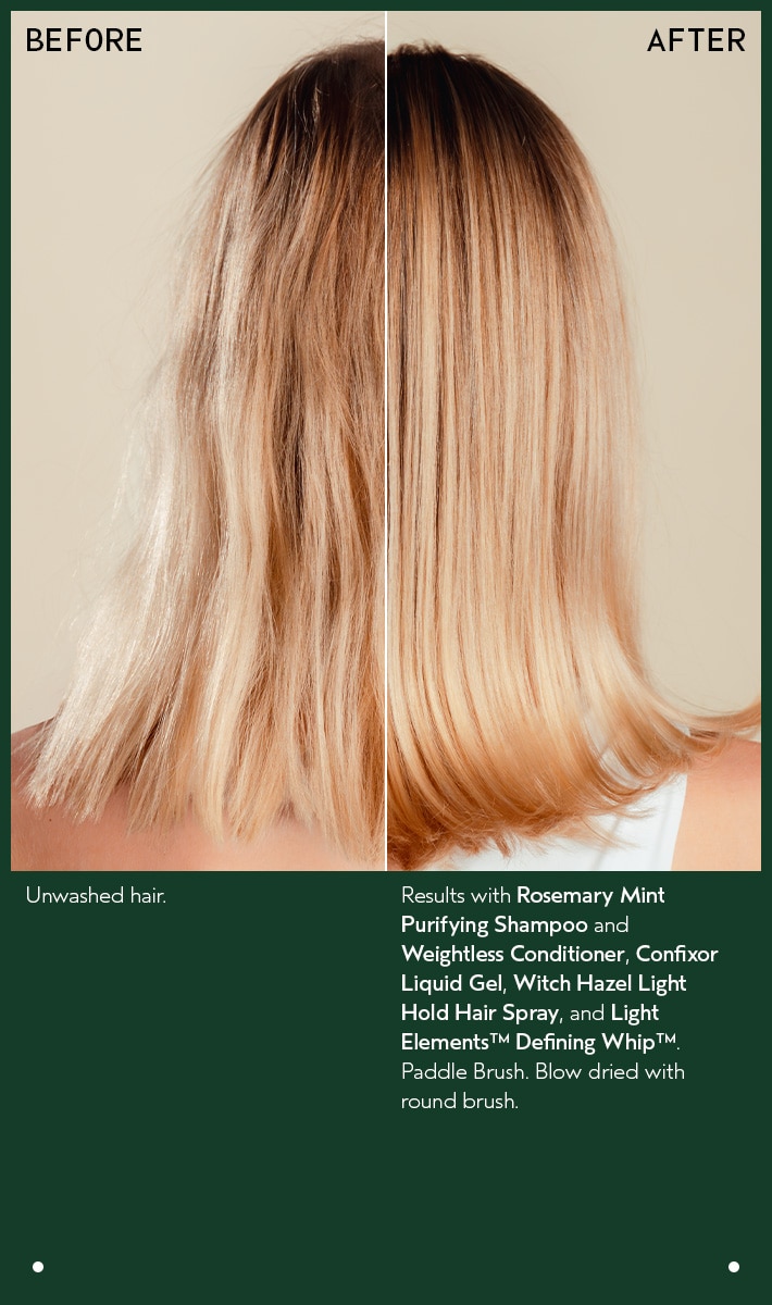 witch hazel hair spray